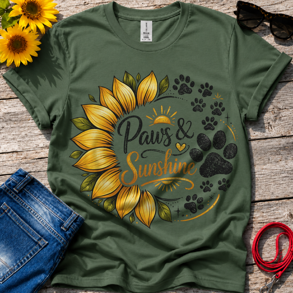 Paws And Sunshine T-Shirt
