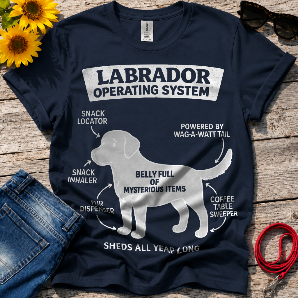 Anatomy of a Labrador T-Shirt