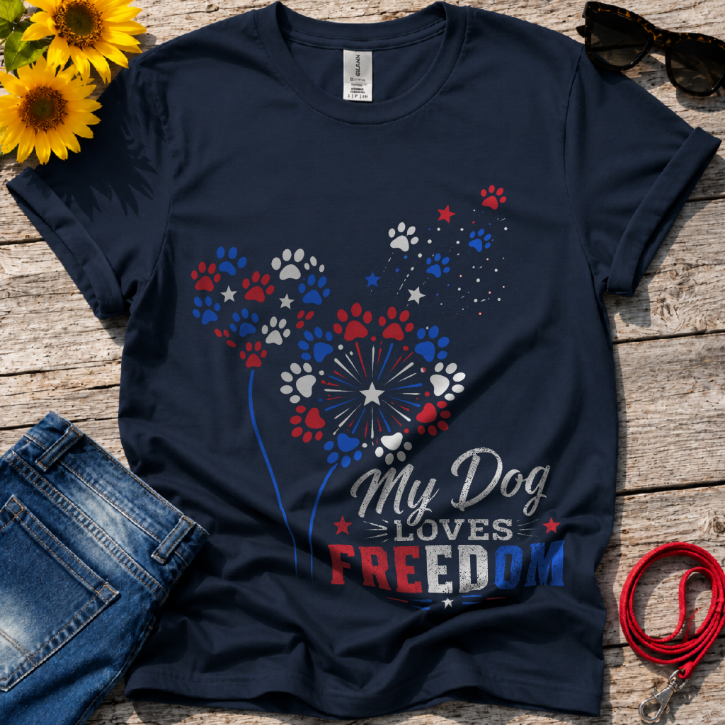 Patriotic Dandelions T-Shirt