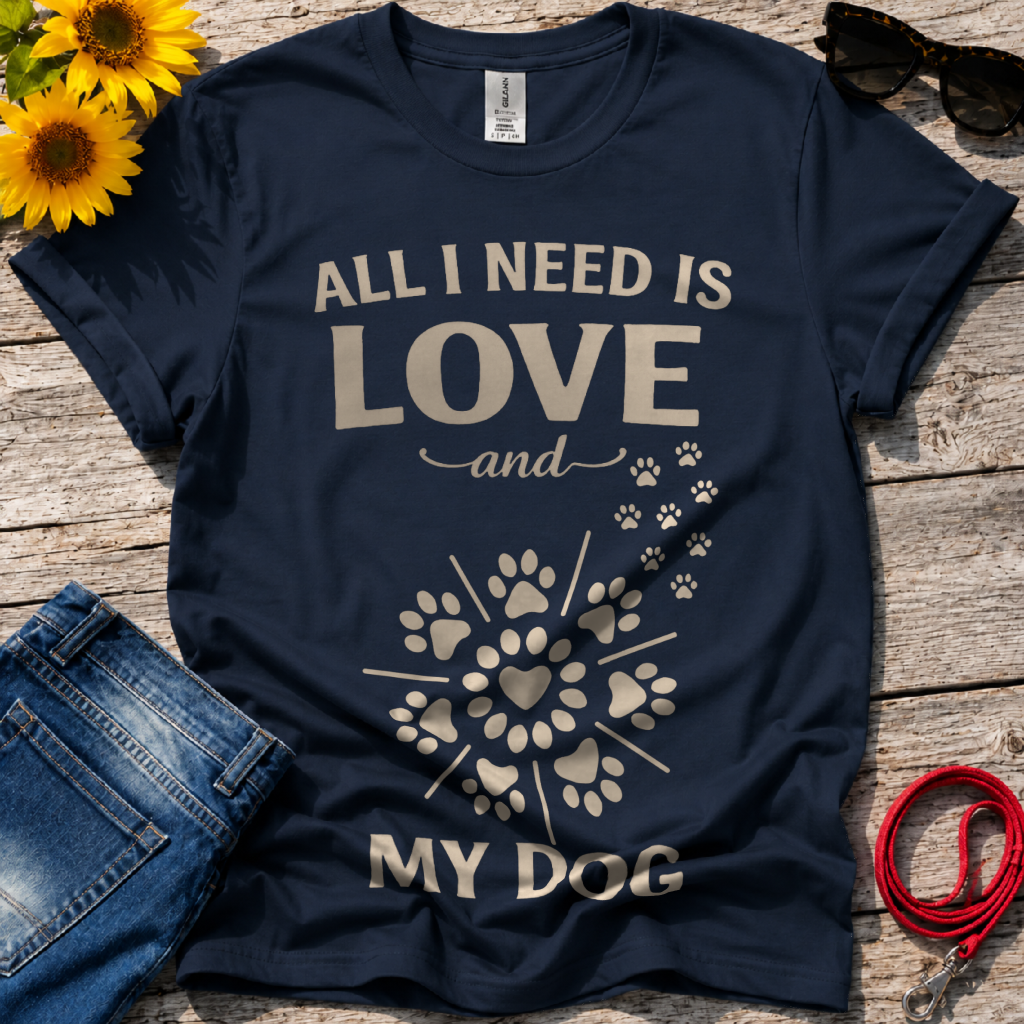 Radiant Paw Burst T-Shirt