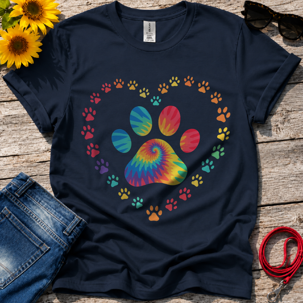 Paw Shaped Love T-Shirt