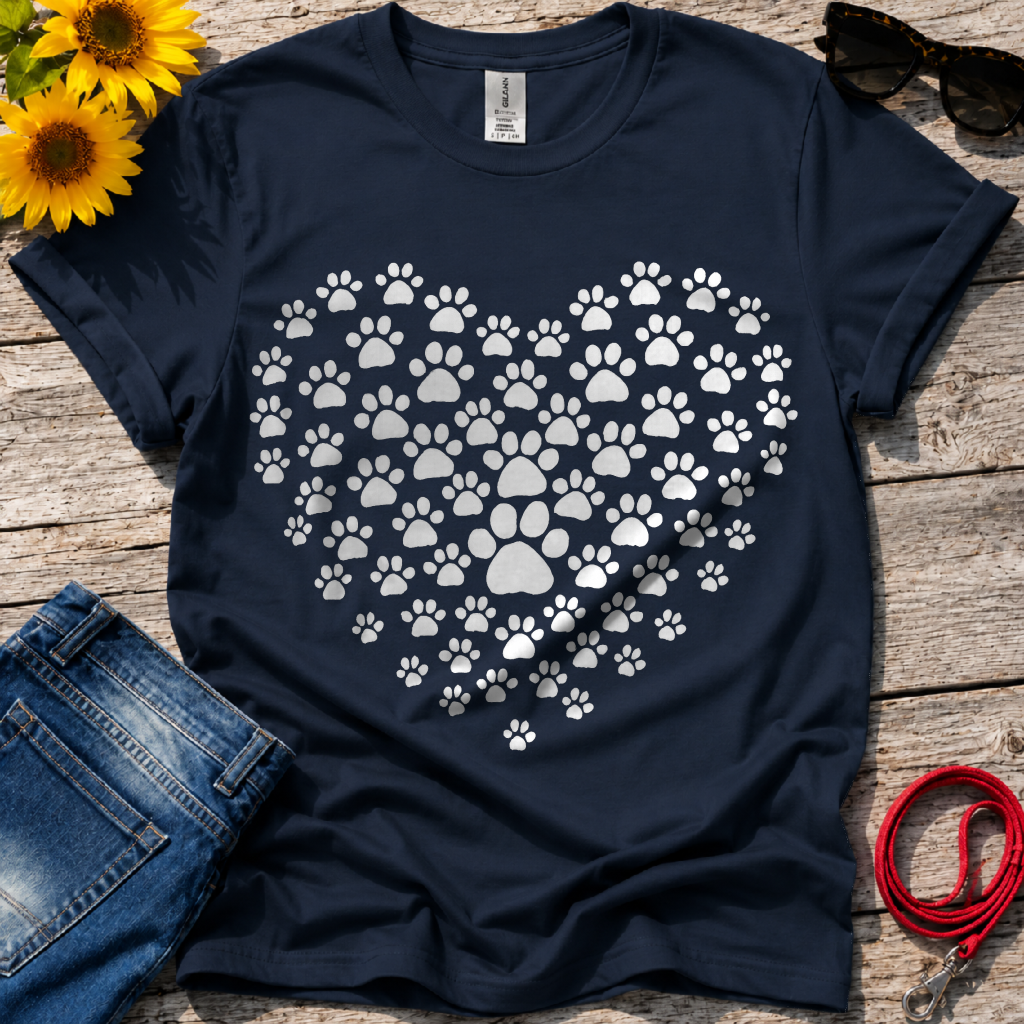 Love Heart Trails T-Shirt