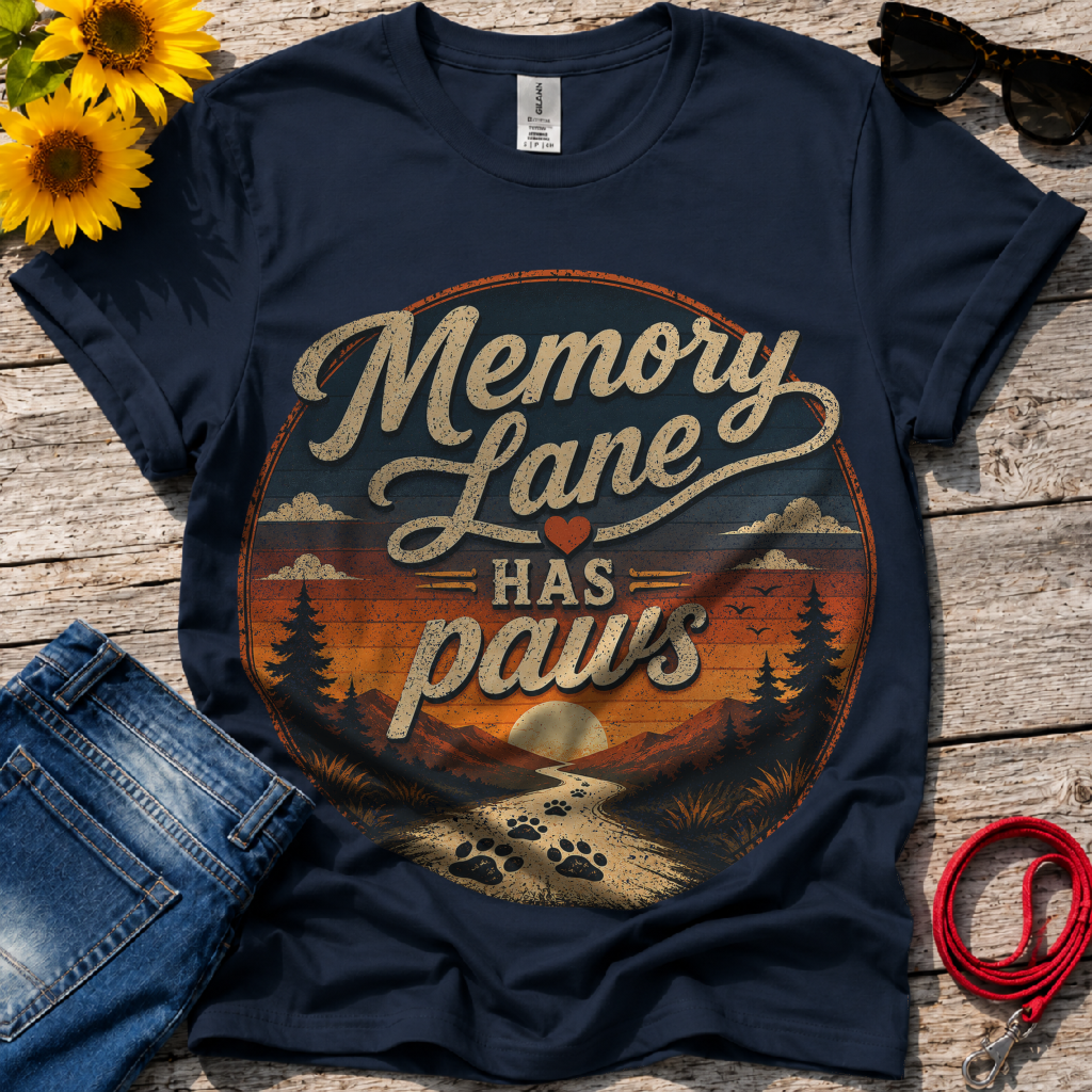 Paws on Memory Lane T-Shirt
