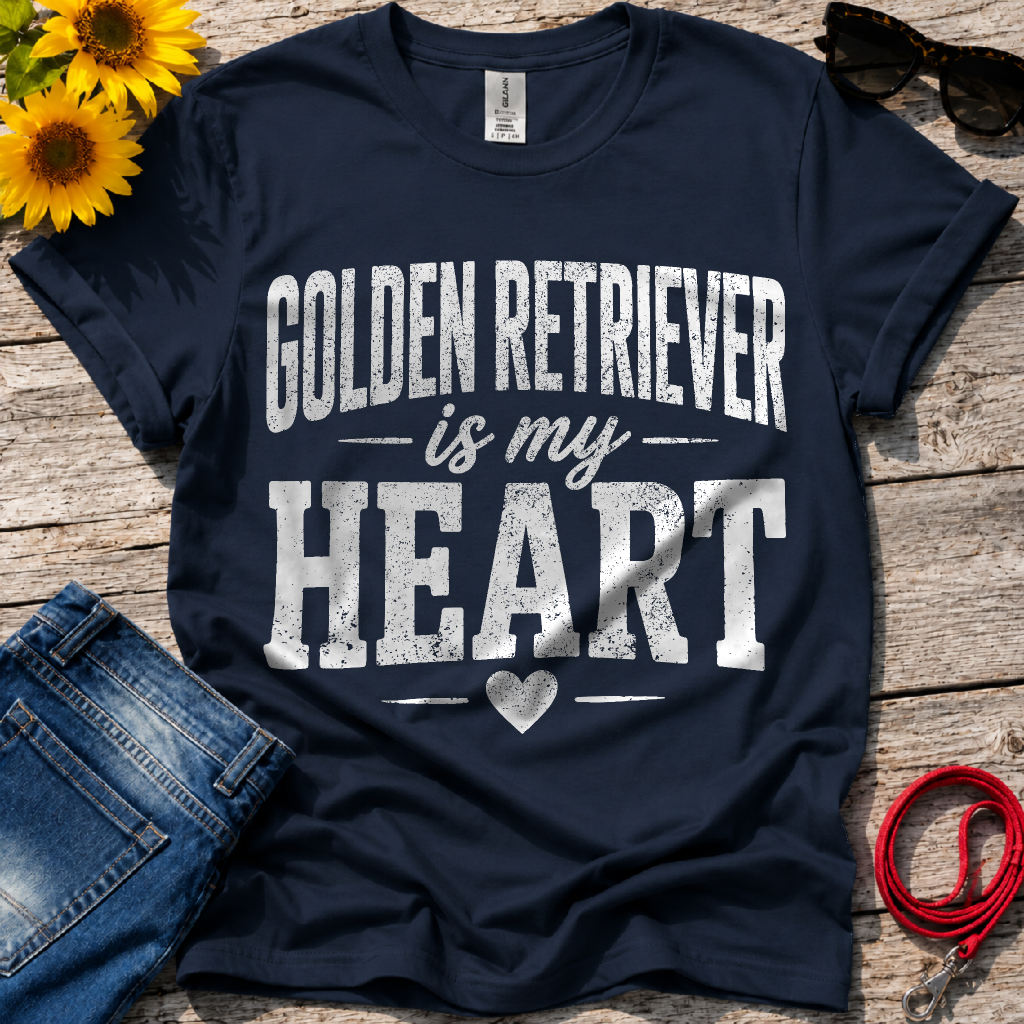 Golden Heart T-Shirt