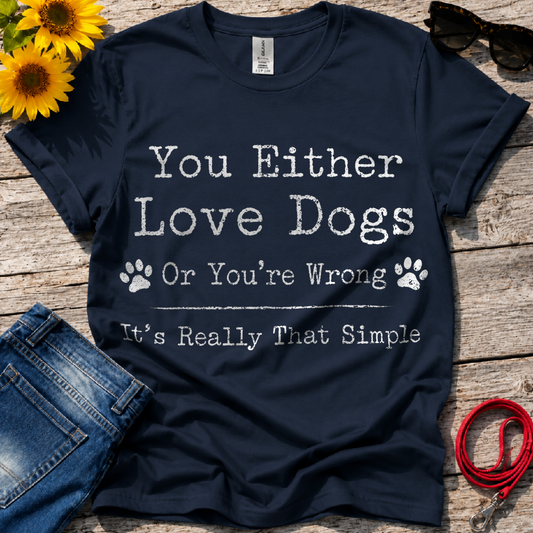 Unconditional Love for Dogs T-Shirt