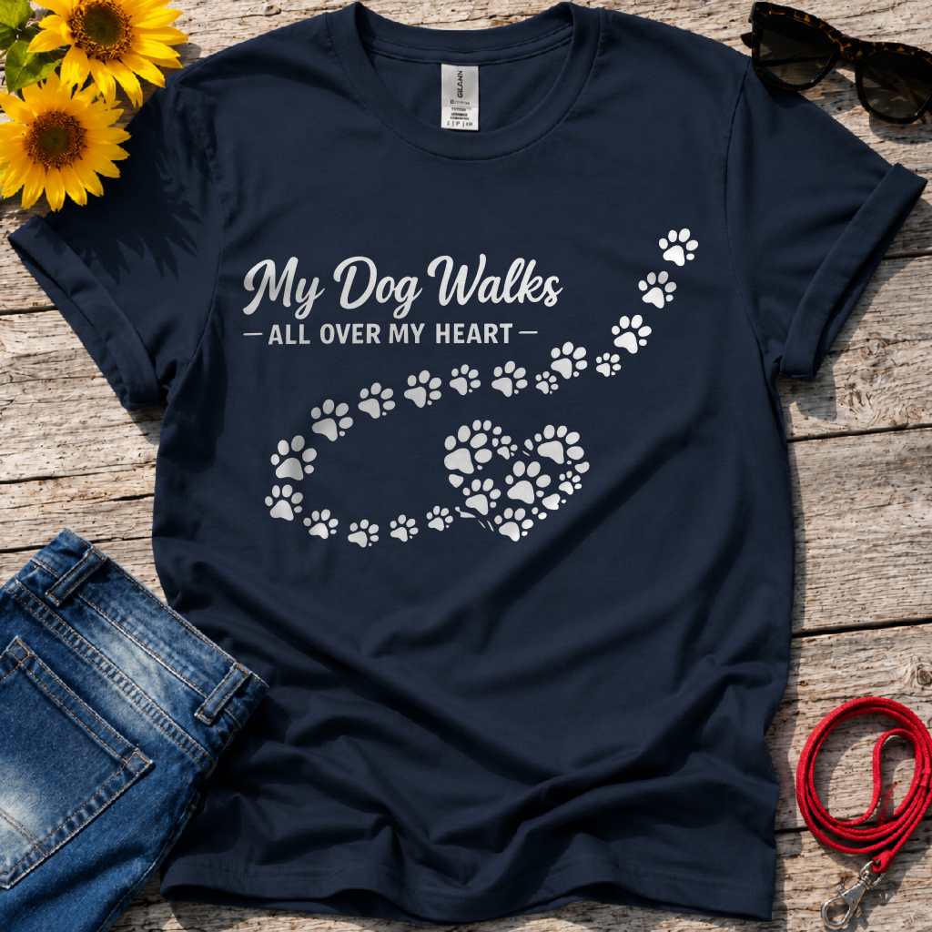 Dog Paw T-Shirt