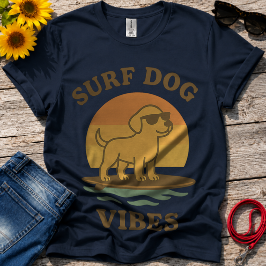 Surf Dog Vibes T-Shirt