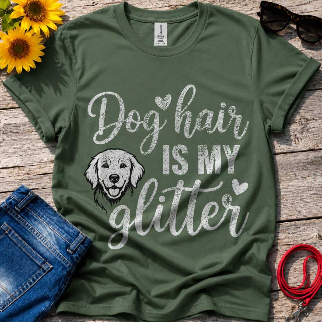 Golden Glitter T-Shirt