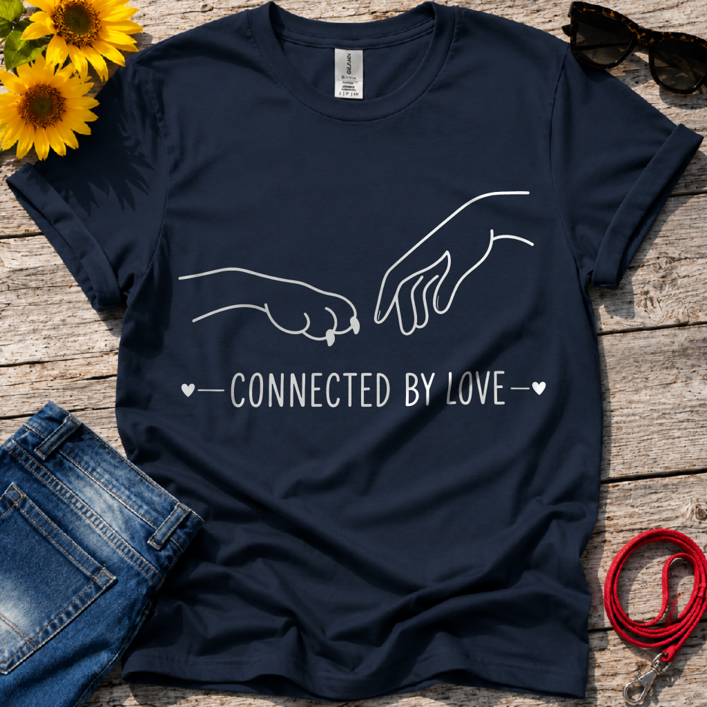 Dog Hand-Human Hand  T-Shirt