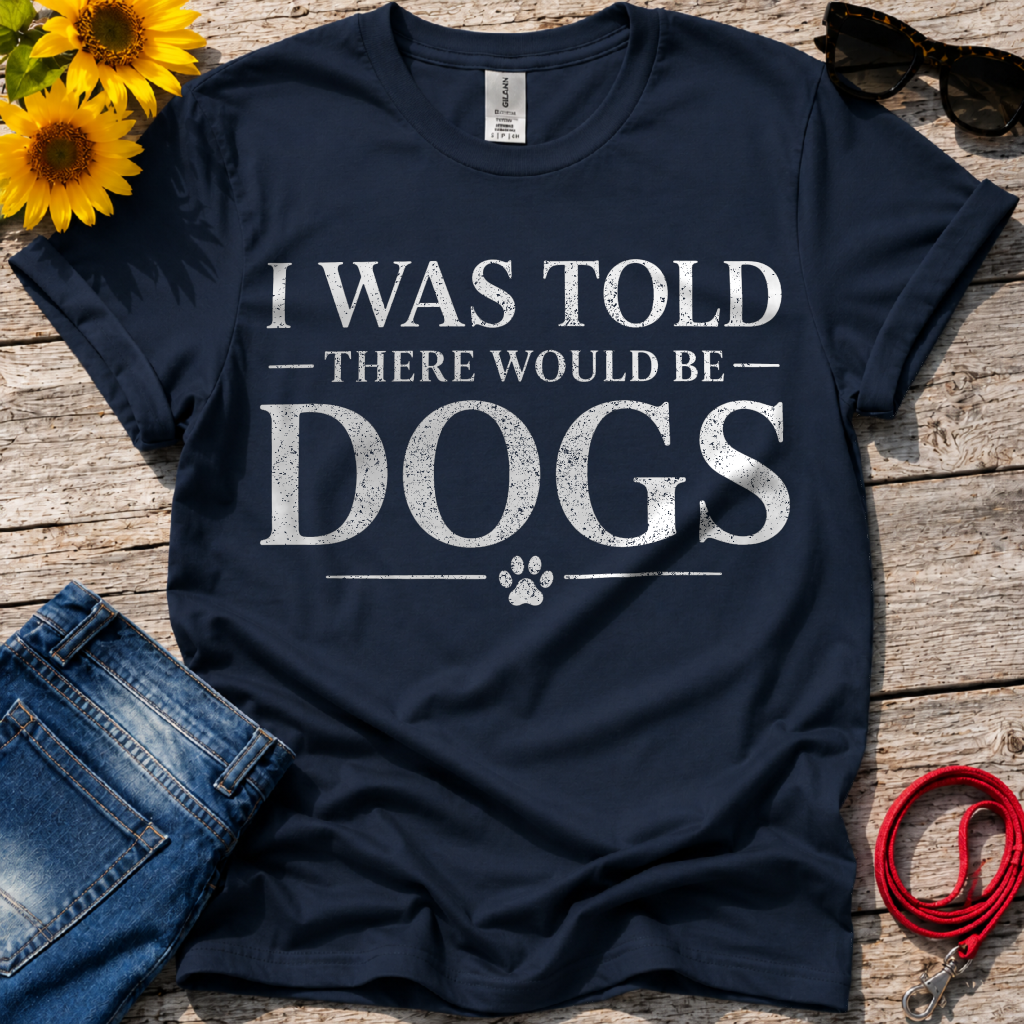 Expectant of Dogs T-Shirt