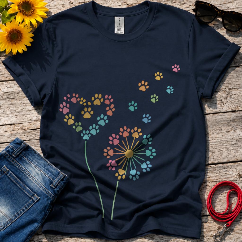 Rainbow Dandelions T-Shirt