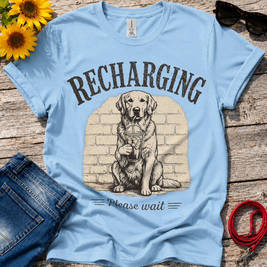 Recharging Please Wait T-Shirt