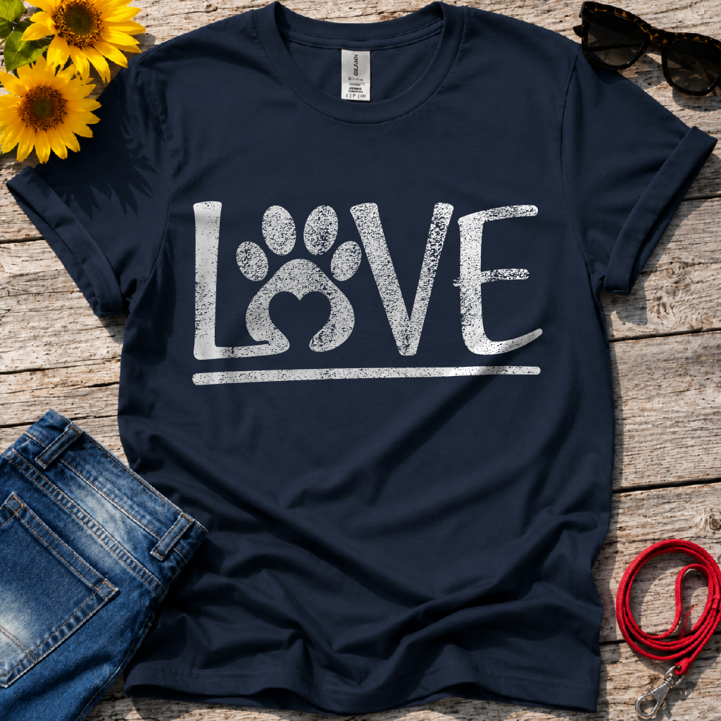 Love Leads Paws T-Shirt
