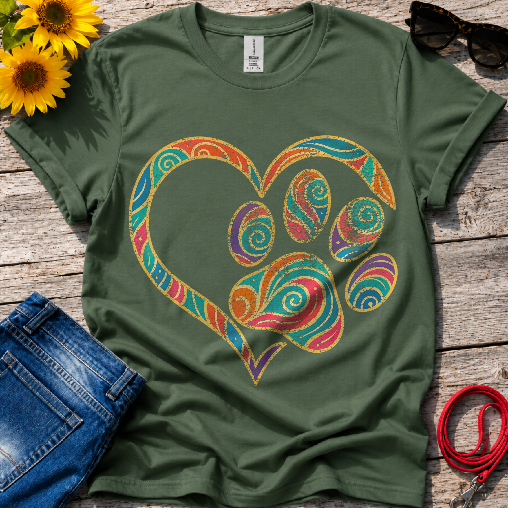 Paw Heart T-Shirt