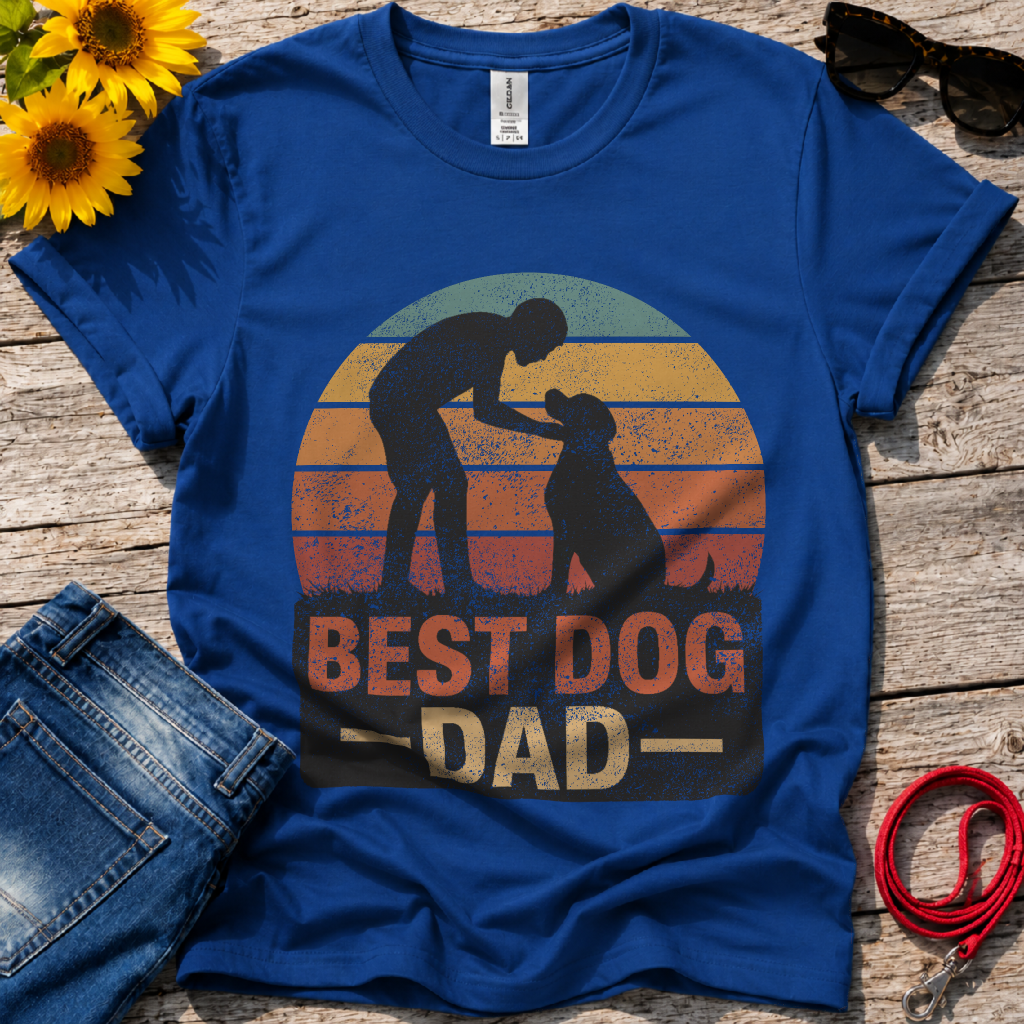 Best Dog Dad T-Shirt