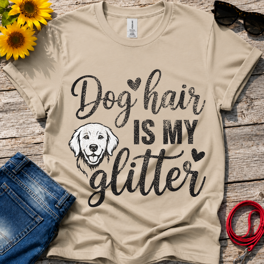 Golden Glitter T-Shirt