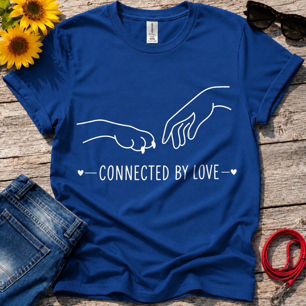 Dog Hand-Human Hand  T-Shirt