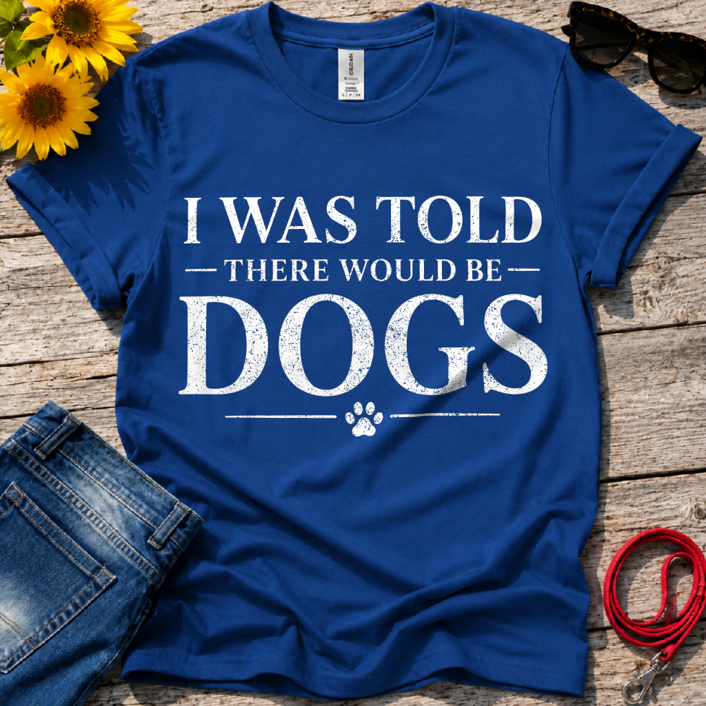 Expectant of Dogs T-Shirt