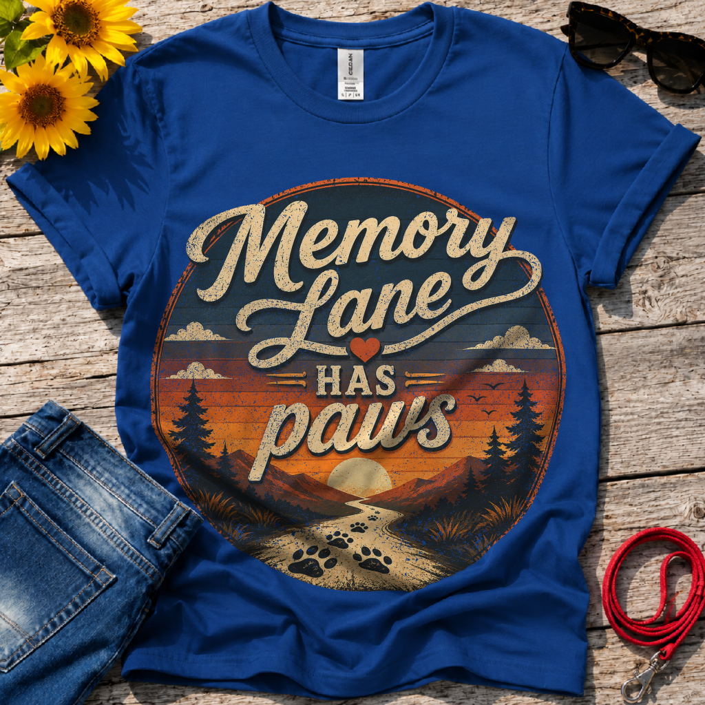 Paws on Memory Lane T-Shirt
