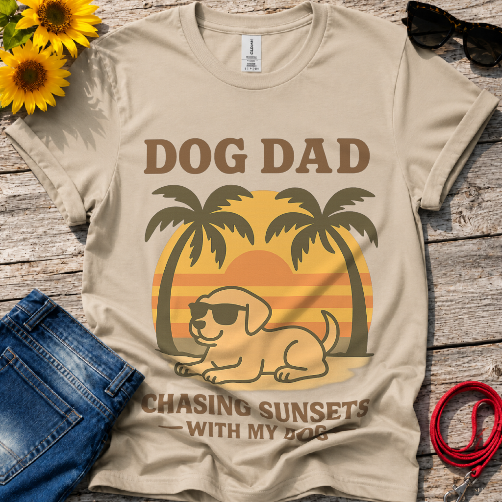 Dog Dad Vibes T-Shirt