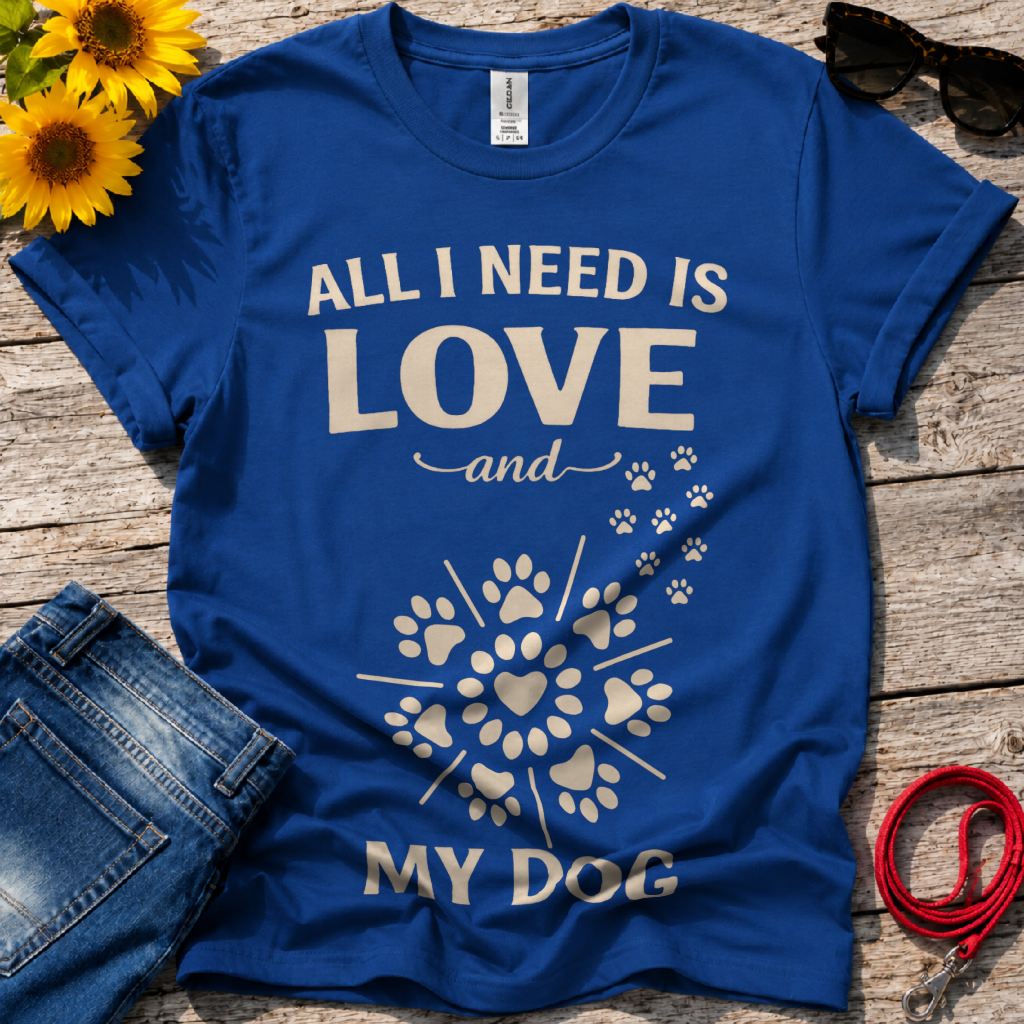 Radiant Paw Burst T-Shirt