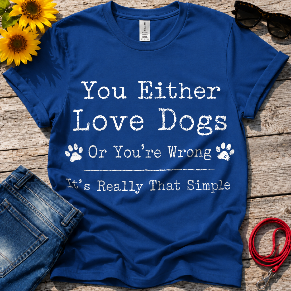 Unconditional Love for Dogs T-Shirt