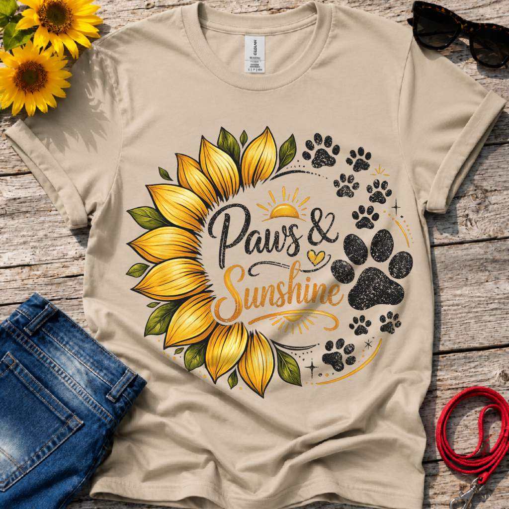 Paws And Sunshine T-Shirt