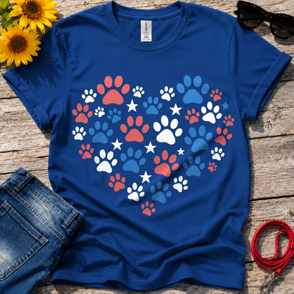 Patriotic Citizen Heart T-Shirt
