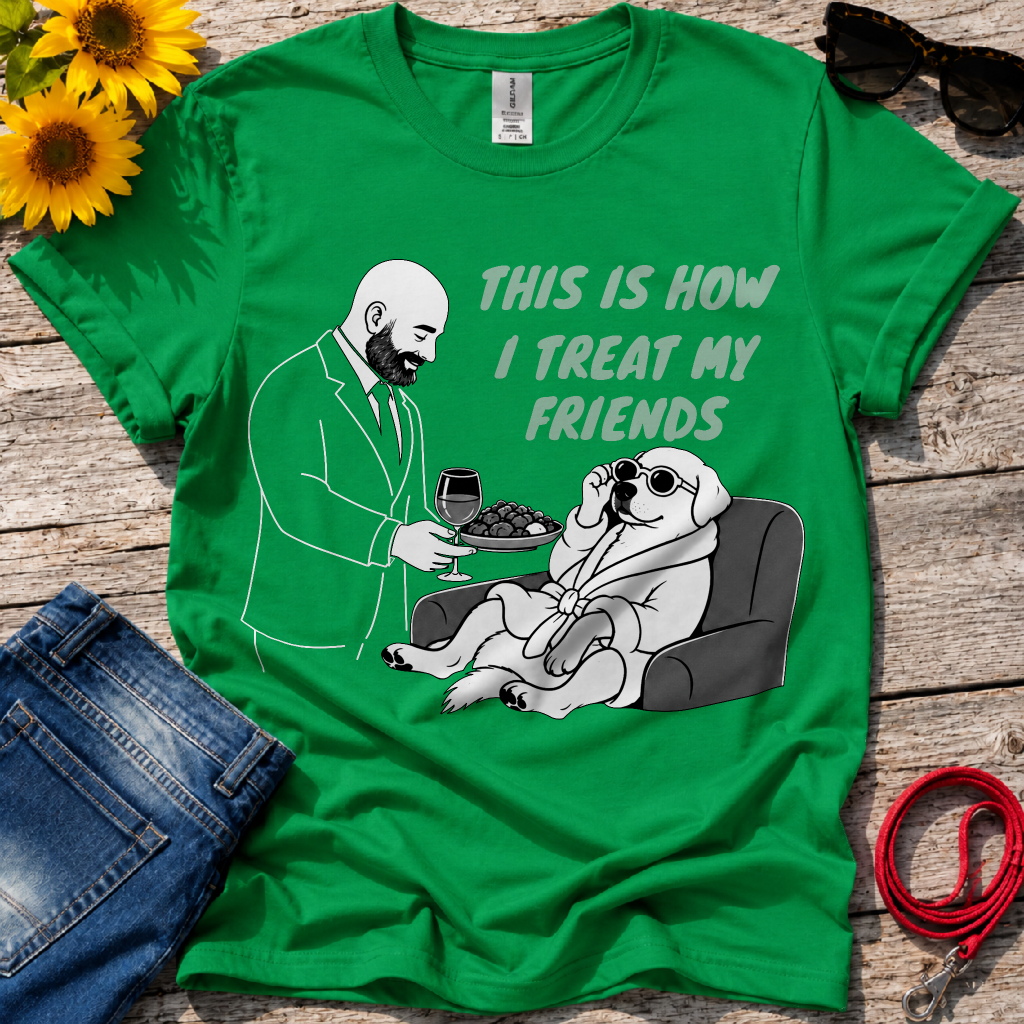 How i Treat my Friends T-Shirt