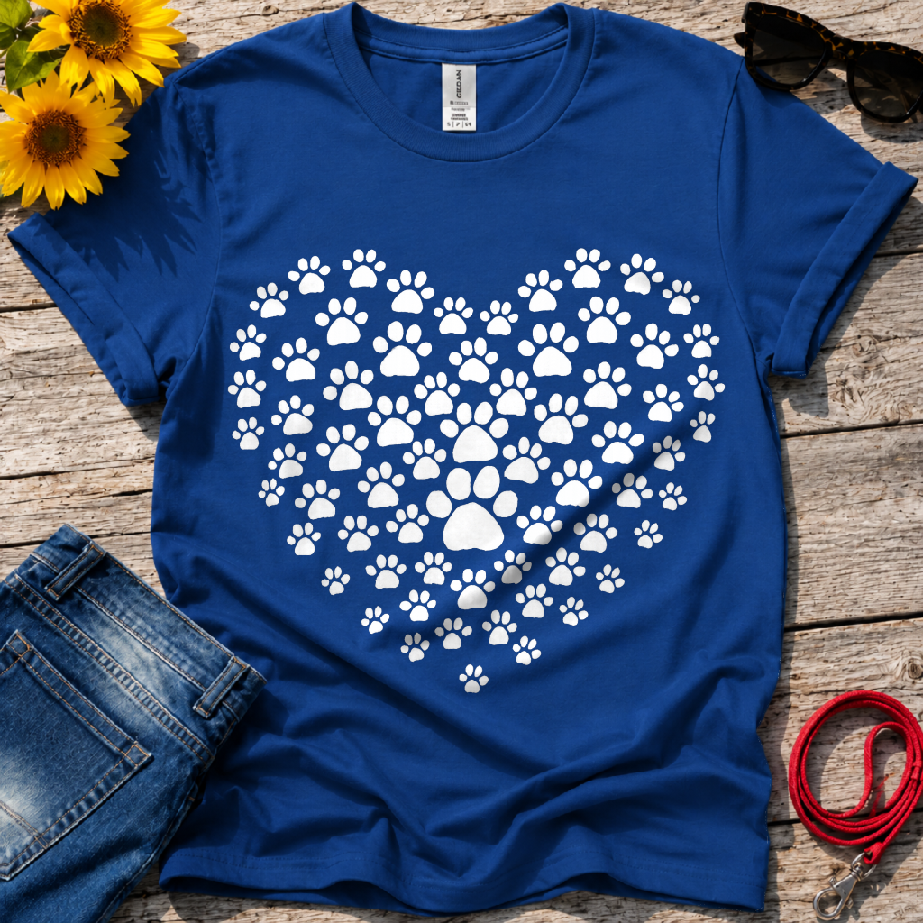 Love Heart Trails T-Shirt