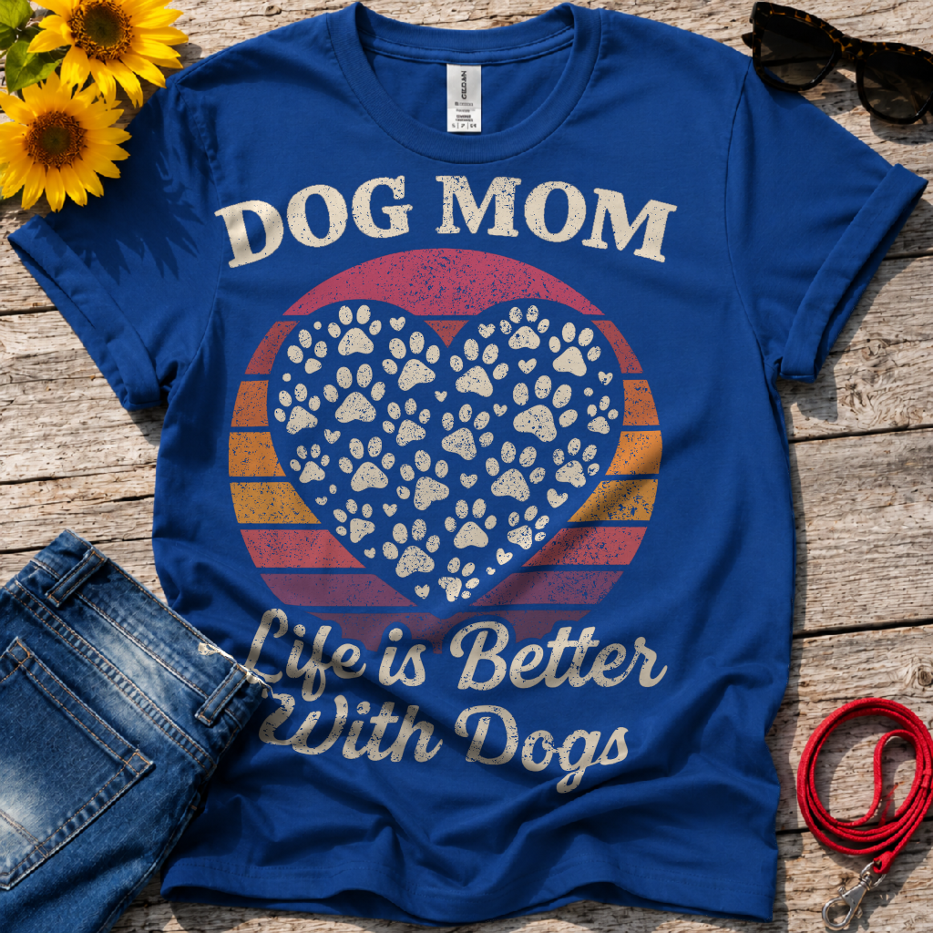 Better with Dogs T-Shirt