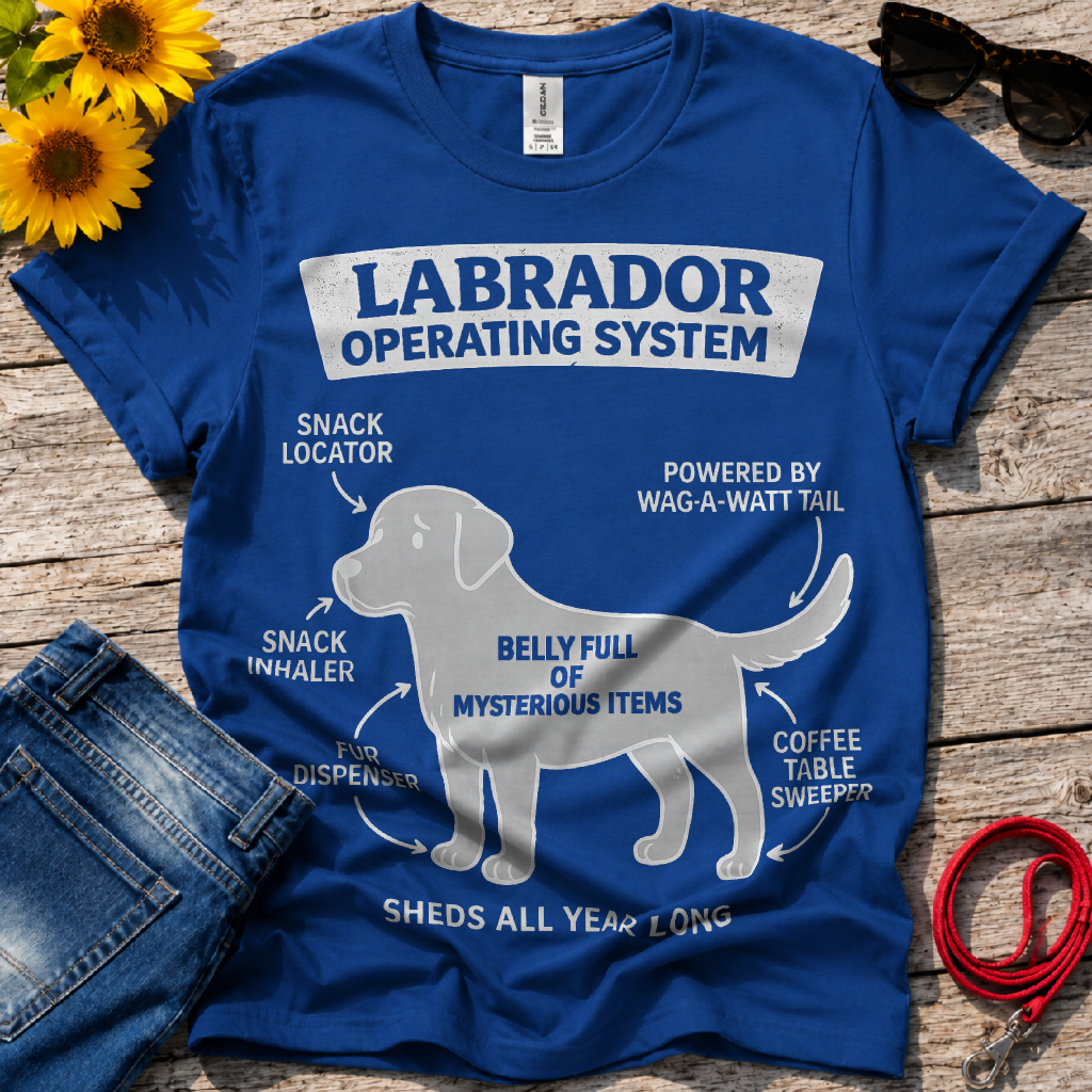 Anatomy of a Labrador T-Shirt