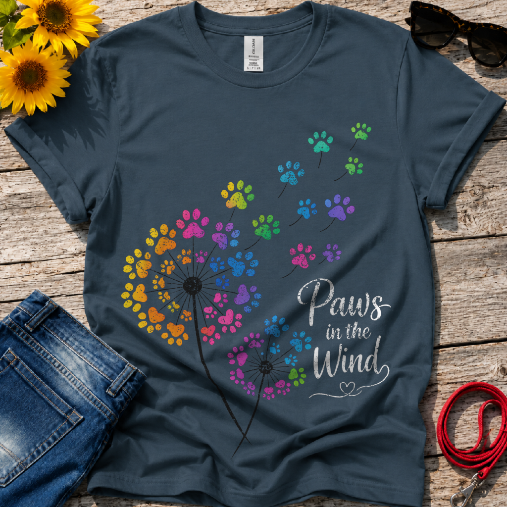 Paws in the Wind T-Shirt