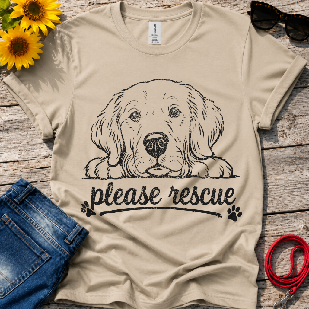 Rescue Adopt and Foster T-Shirt