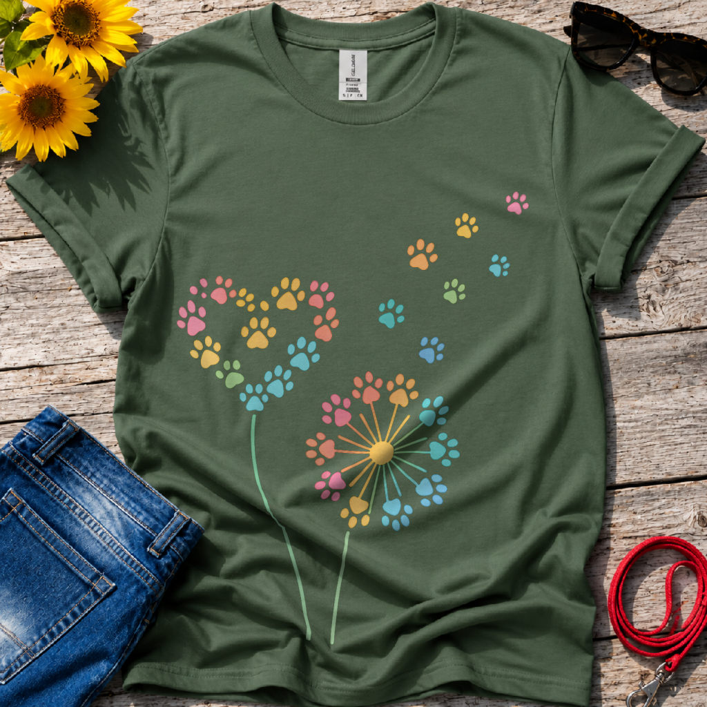 Rainbow Dandelions T-Shirt