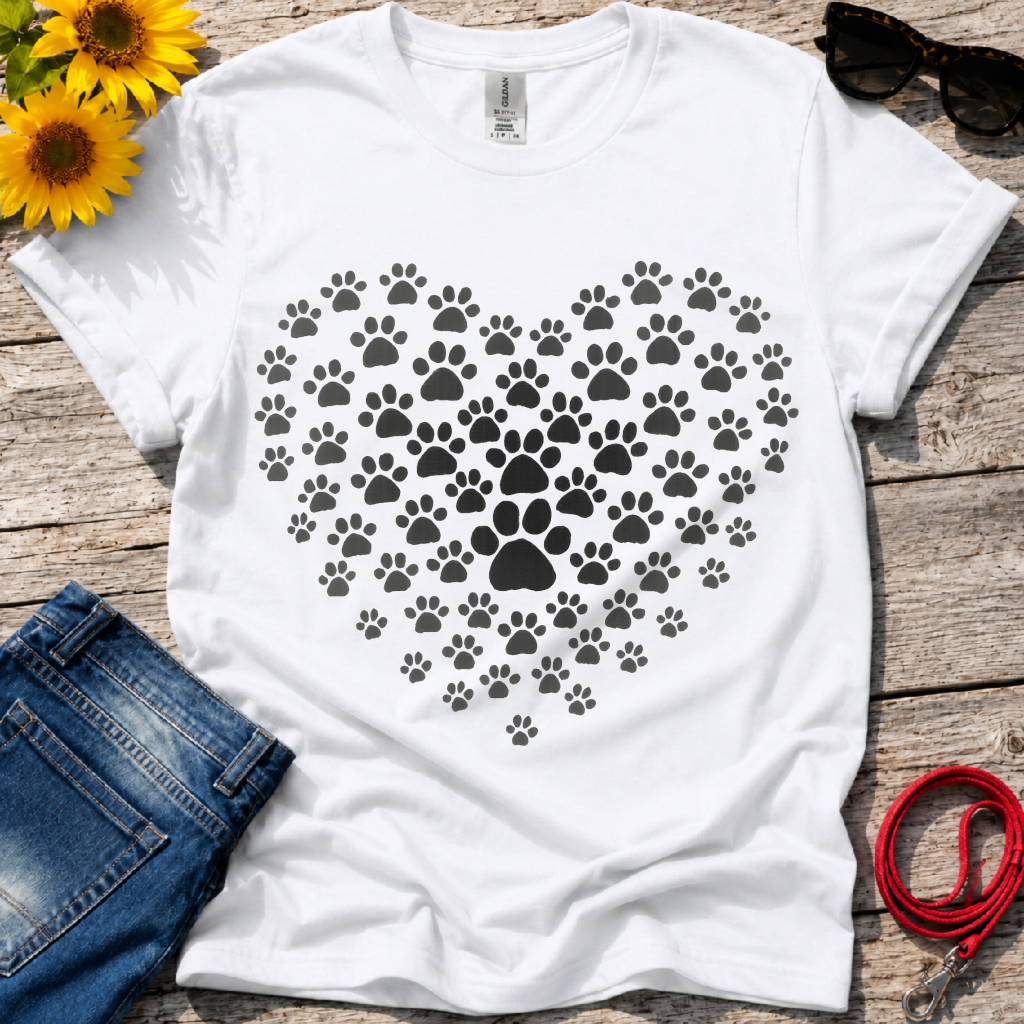 Love Heart Trails T-Shirt