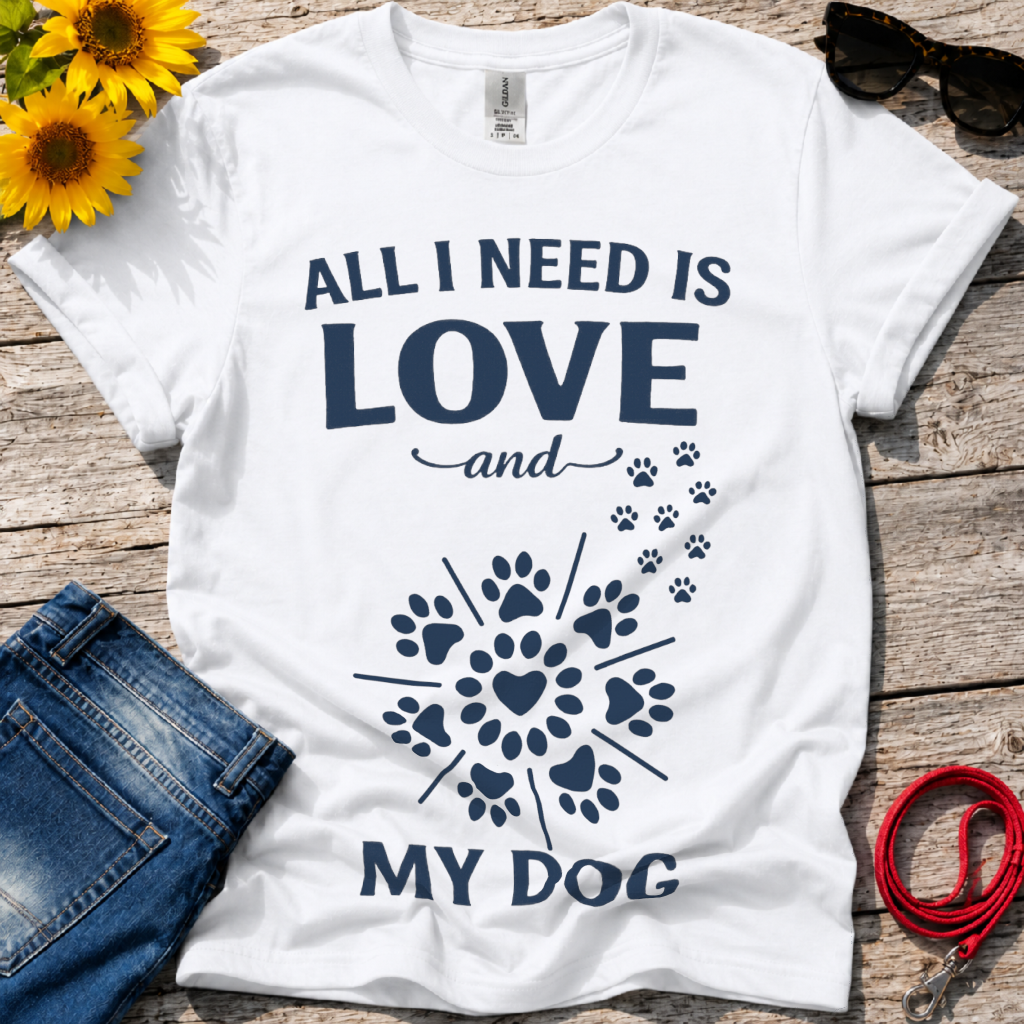 Radiant Paw Burst T-Shirt