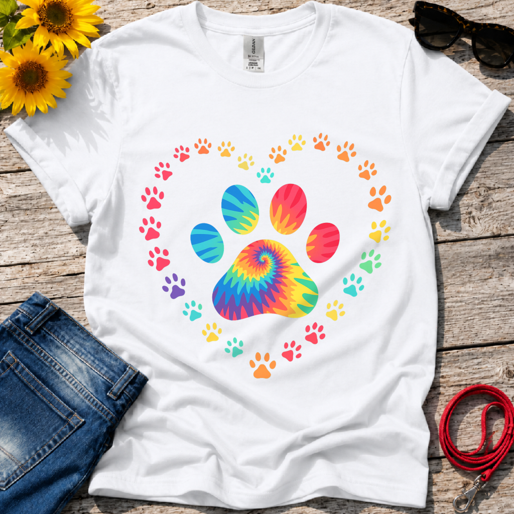 Paw Shaped Love T-Shirt