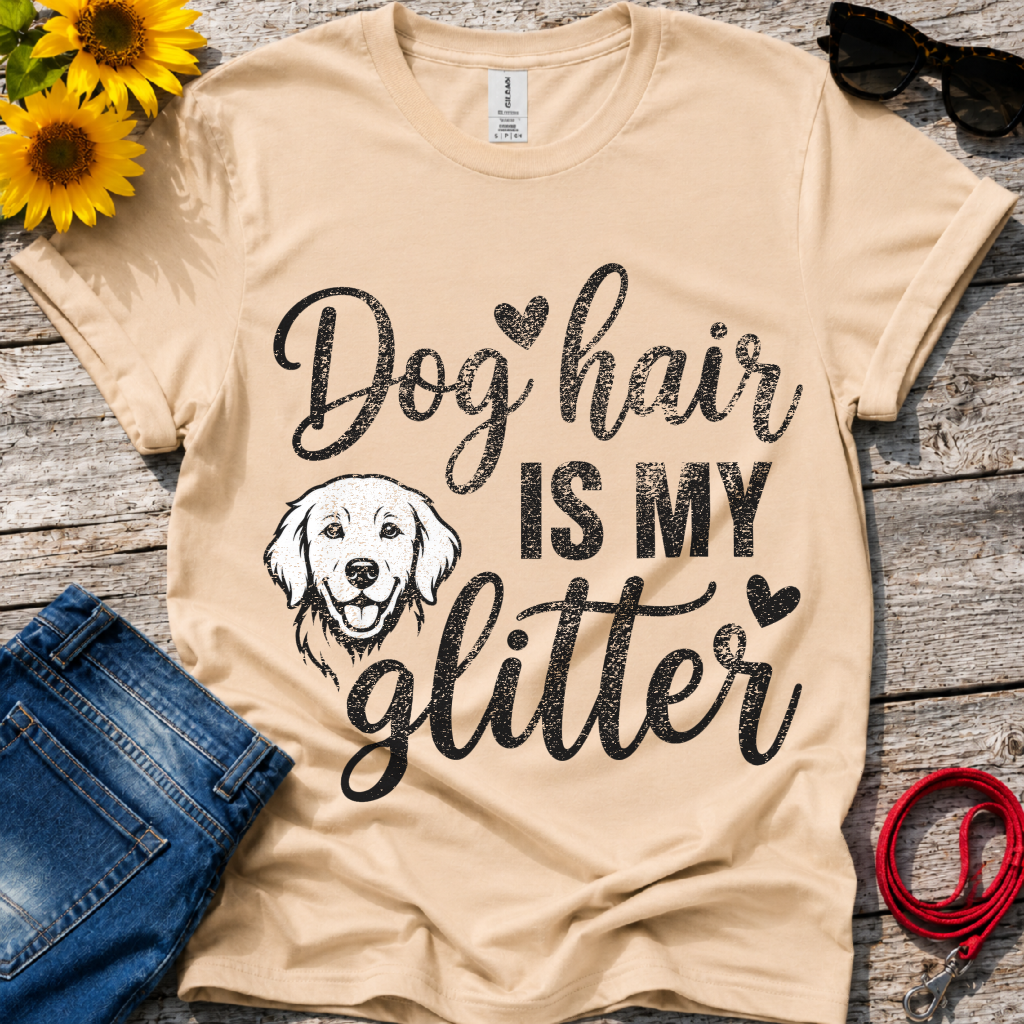 Golden Glitter T-Shirt