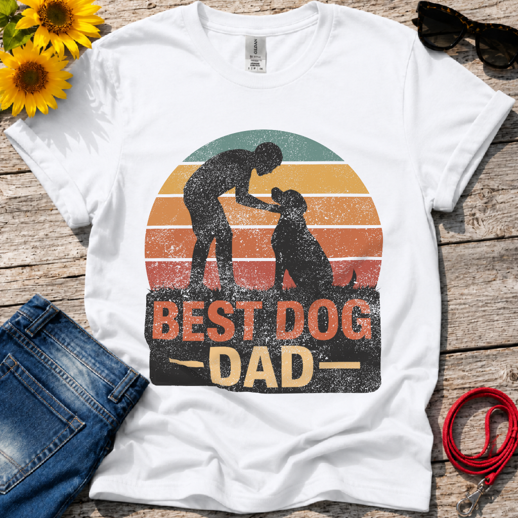 Best Dog Dad T-Shirt