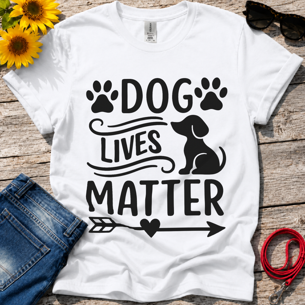 Dog Lives Matter  T-Shirt