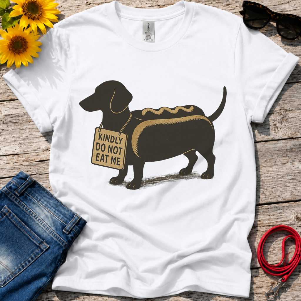Dachshund HotDog T-Shirt