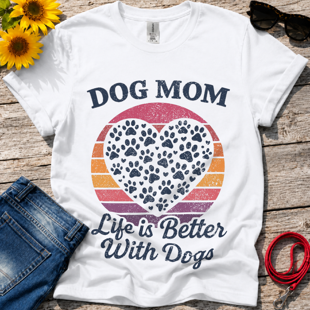Better with Dogs T-Shirt