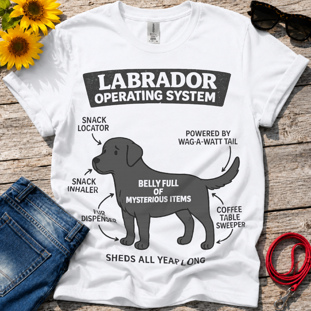 Anatomy of a Labrador T-Shirt