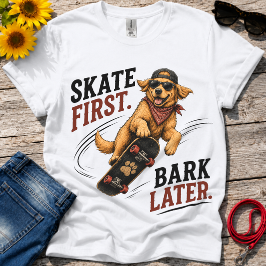 Don't Skate and Bark T-Shirt