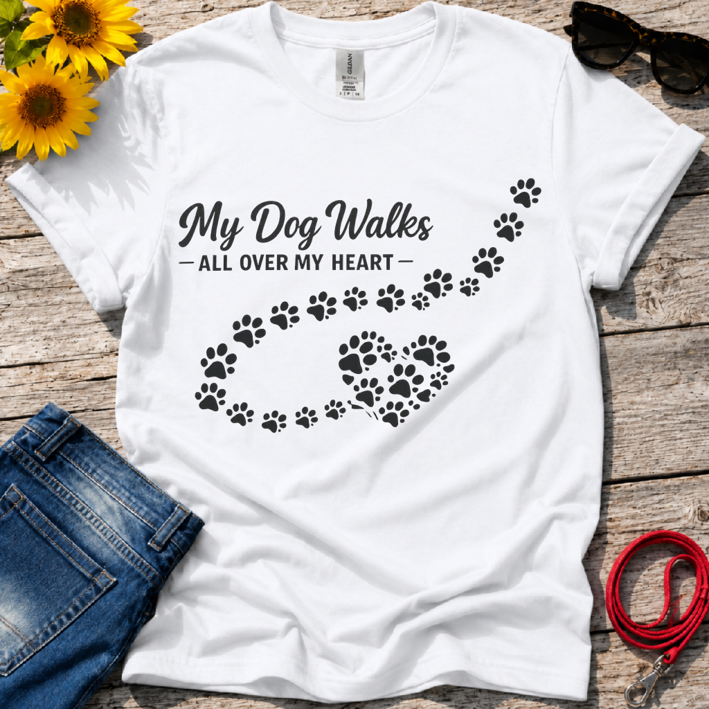 Dog Paw T-Shirt