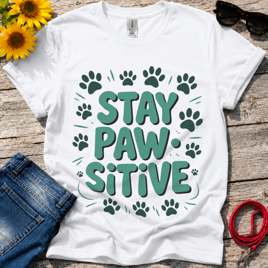 Pawsitive Vibes T-Shirt