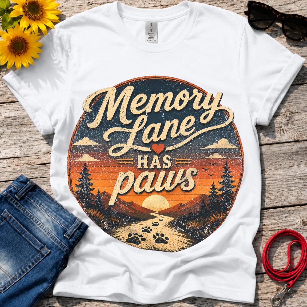 Paws on Memory Lane T-Shirt