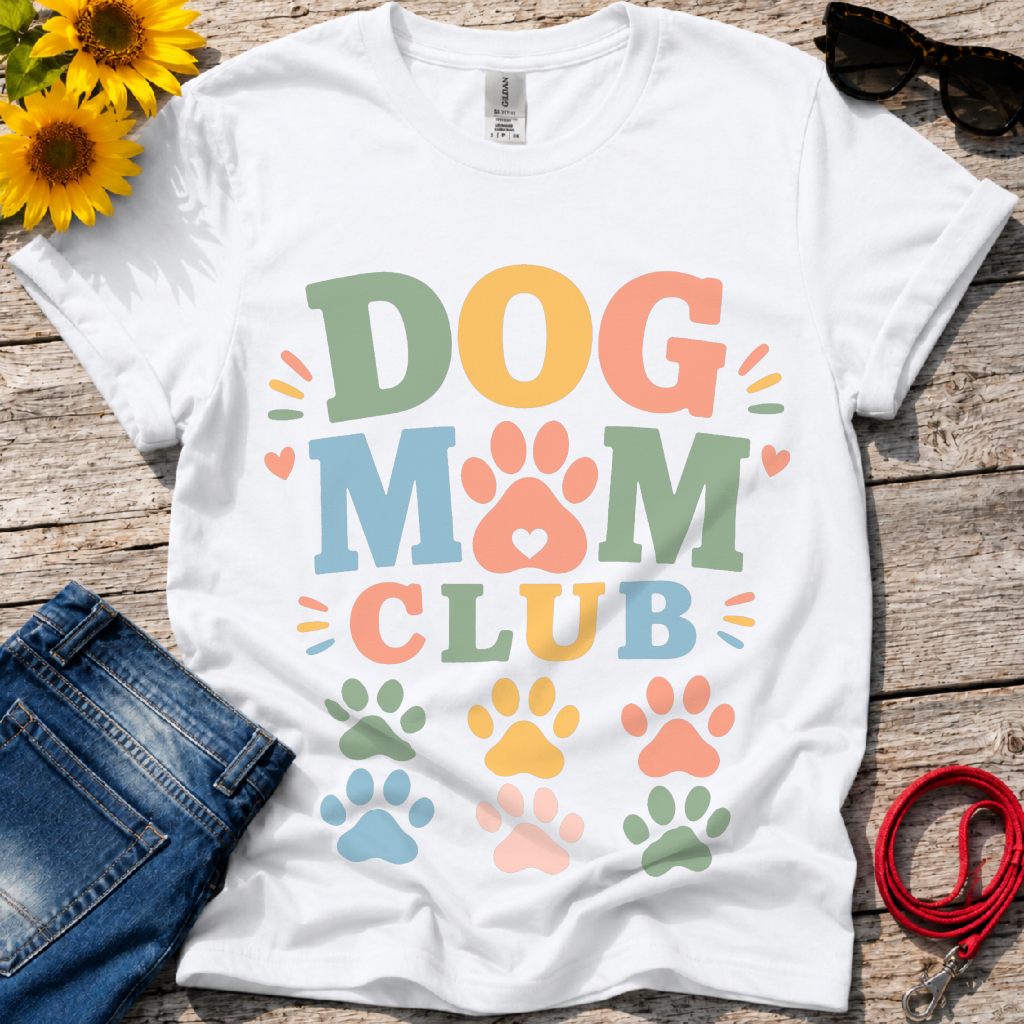 Paw Pattern T-Shirt