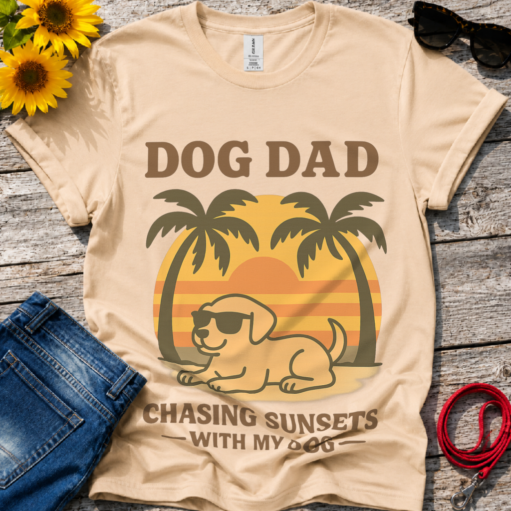 Dog Dad Vibes T-Shirt